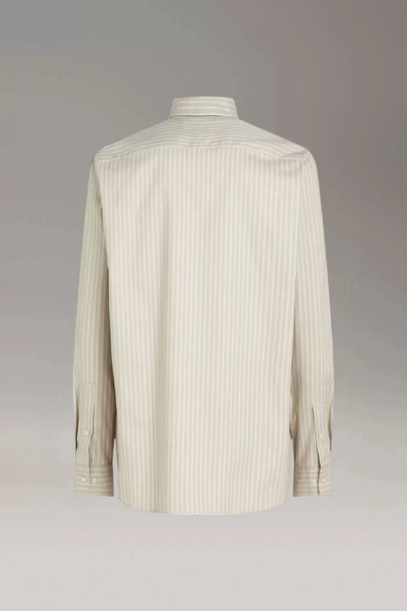 Calvin Klein OXFORD STRETCH STRIPE SHIRT Erkek  Gömlek K10K113821-RAJ