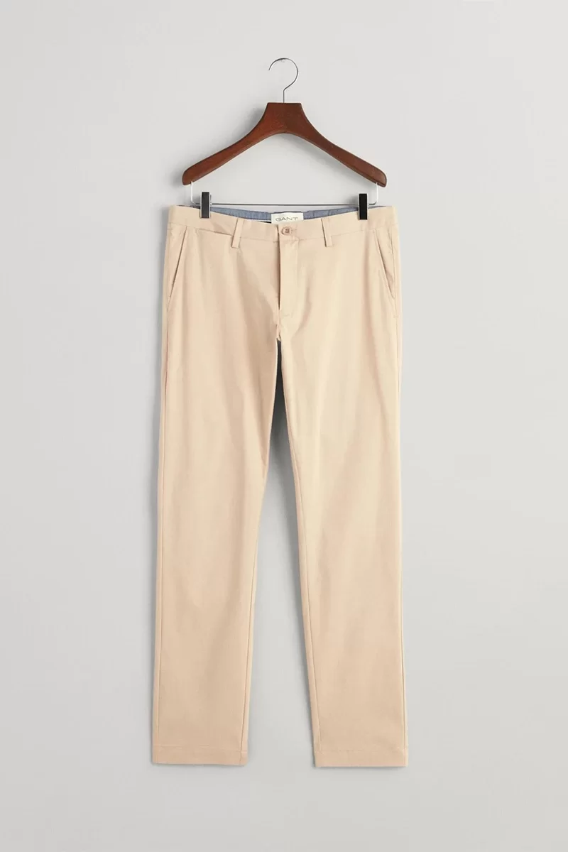 Gant Erkek Bej Pantolon Slim Fit