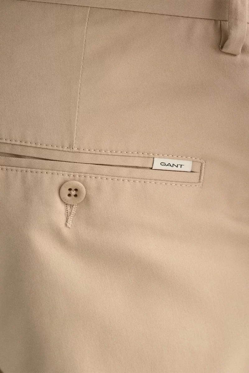 Gant Erkek Bej Pantolon Slim Fit