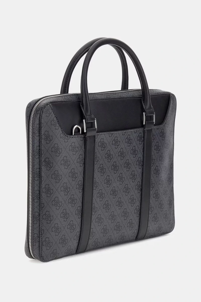 Guess PARMA DOCUMENT CASE W HANDLES Erkek Siyah Laptop Çantası HMEVZLP3138-BLA