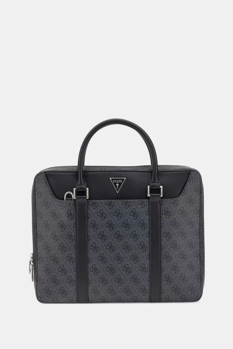 Guess PARMA DOCUMENT CASE W HANDLES Erkek Siyah Laptop Çantası HMEVZLP3138-BLA