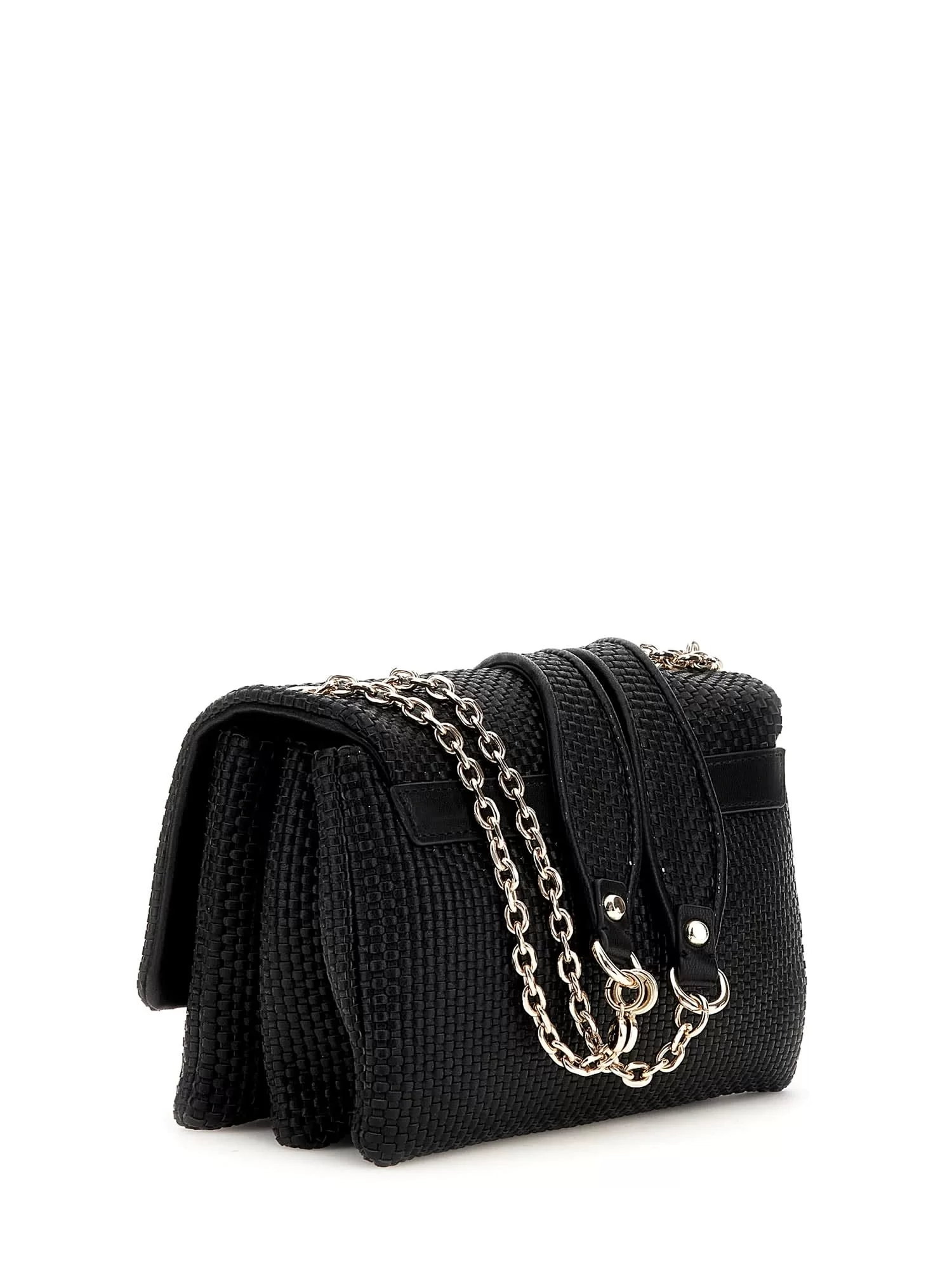 Guess PHAEDRA CONVERTIBLE XBODY FLAP Kadın Siyah Çapraz Çanta HWWG9638210-BLA
