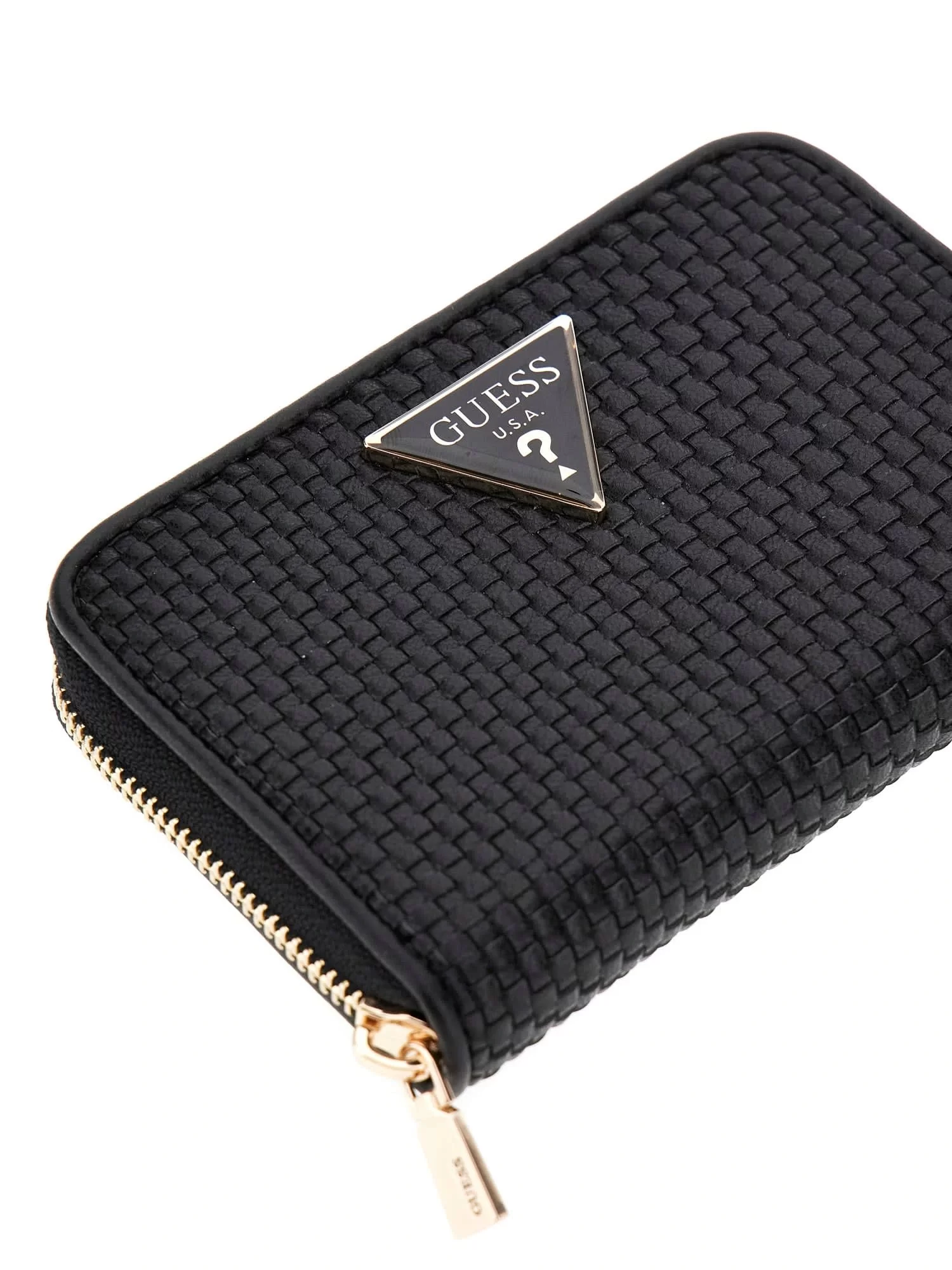 Guess PHAEDRA SLG MEDIUM ZIP AROUND Kadın Siyah Cüzdan SWWG9638140-BLA