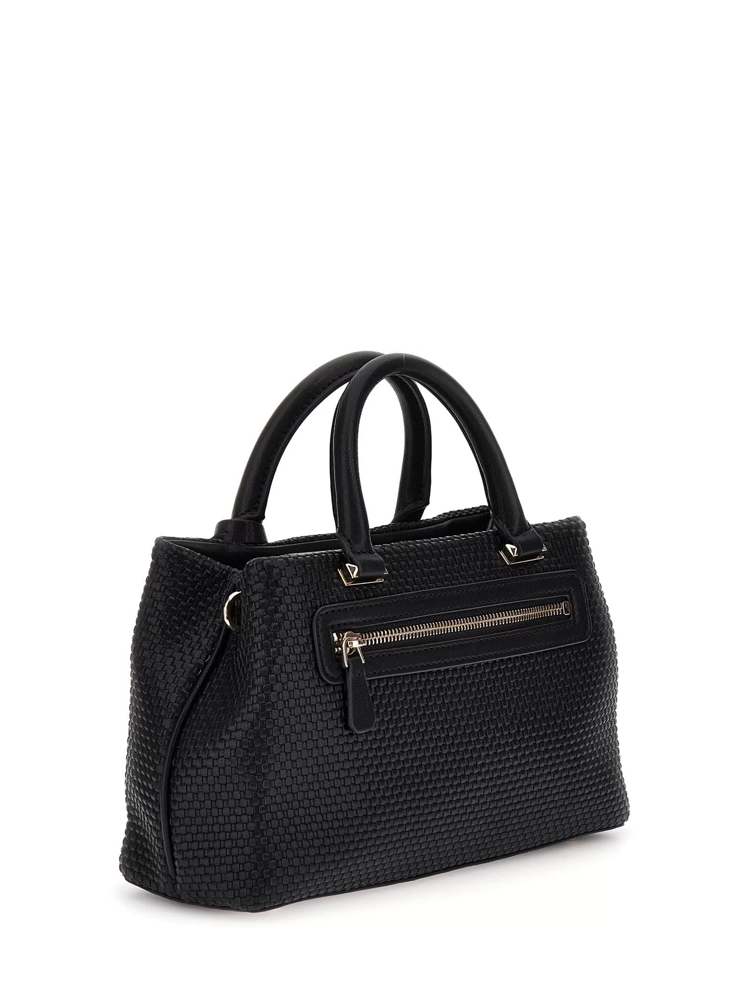 Guess Phaedra Small Satchel Kadın Siyah Çapraz Çanta HWWG9638050-BLA