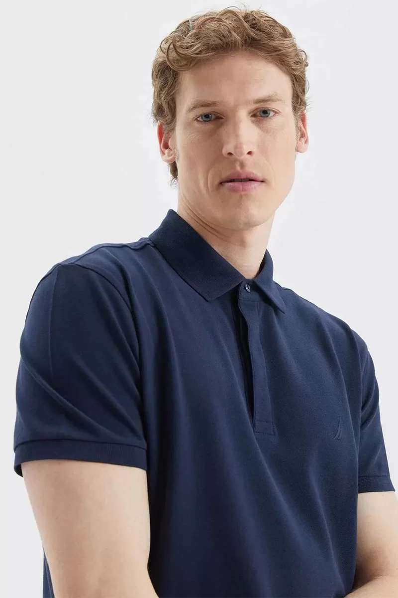 Nautica POLO Erkek Lacivert T-shirt K35062T.4NV