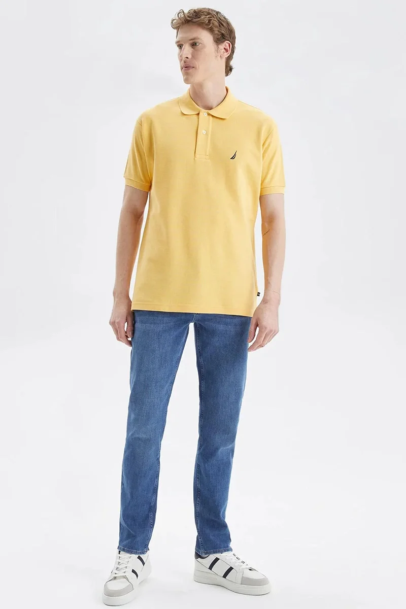 Nautica POLO Erkek Sarı T-shirt K35000T.7MF