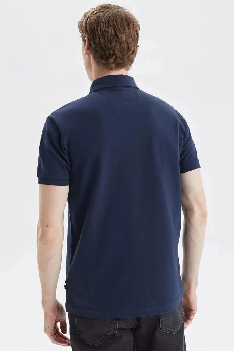 Nautica POLO Erkek Lacivert T-shirt K35062T.4NV