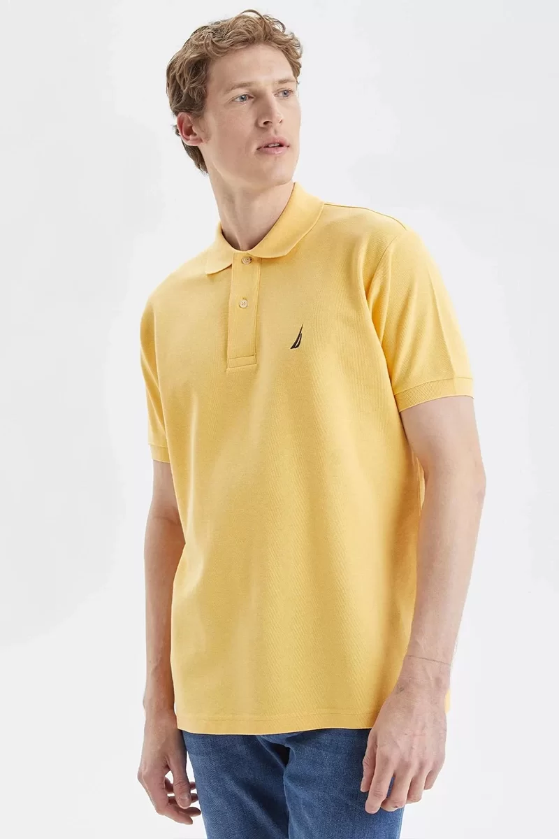 Nautica POLO Erkek Sarı T-shirt K35000T.7MF