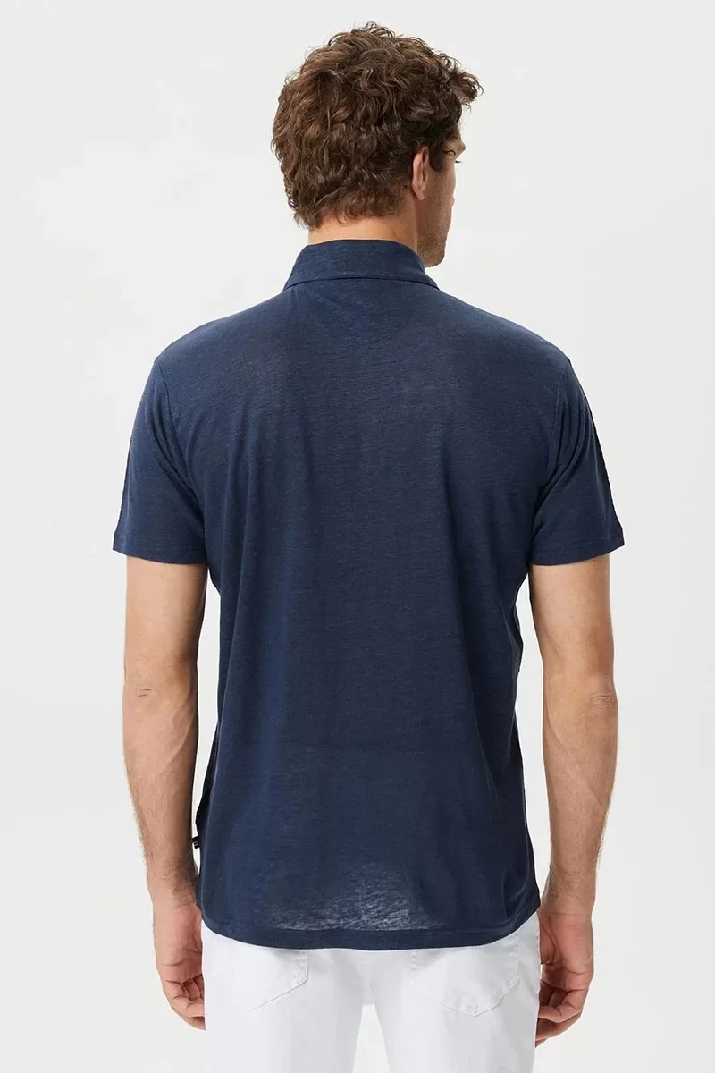 Nautica POLO Erkek Lacivert T-shirt K35438T.4NV