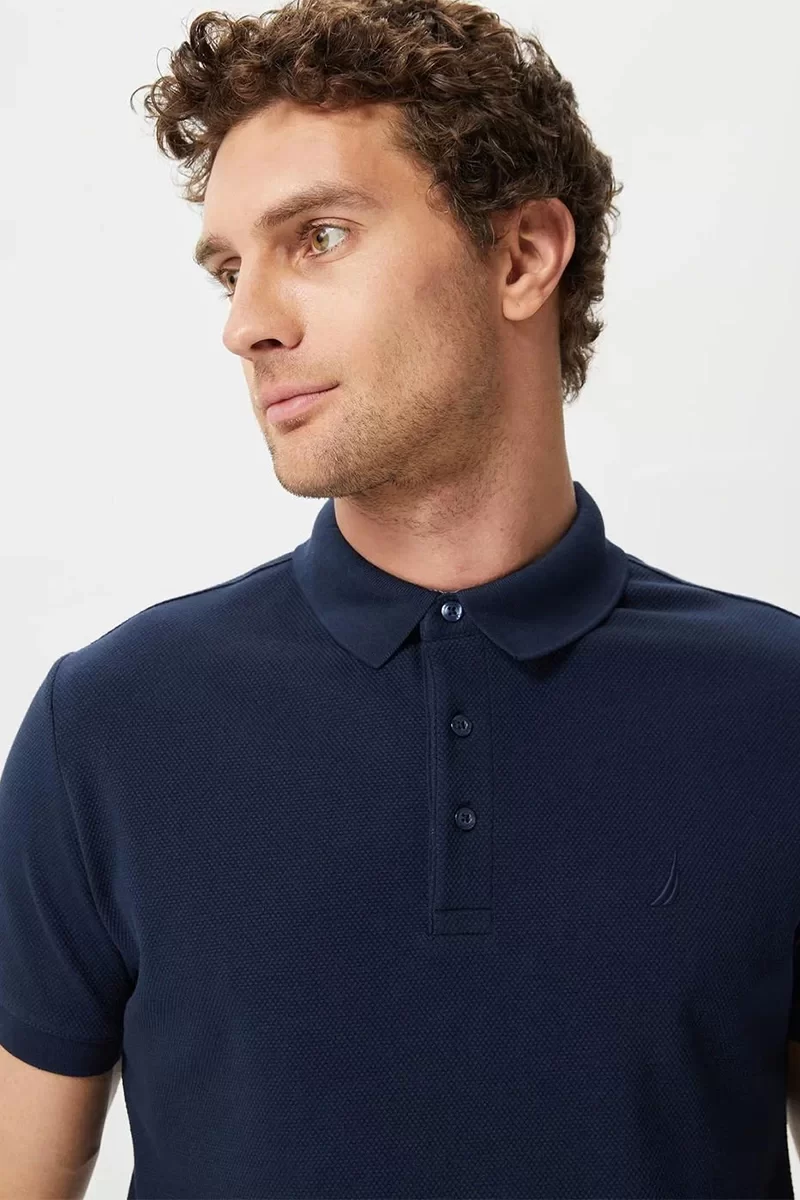 Nautica POLO Erkek Lacivert T-shirt K35052T.4NV