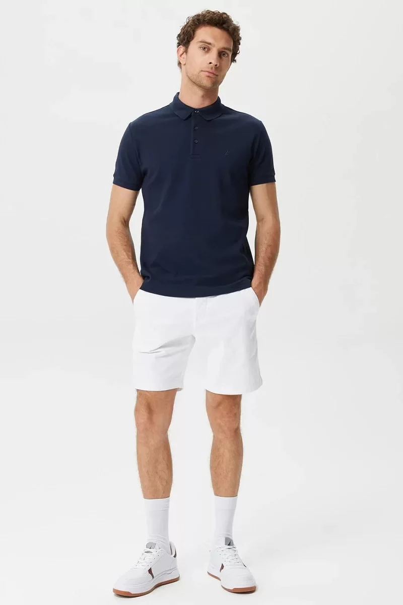 Nautica POLO Erkek Lacivert T-shirt K35052T.4NV