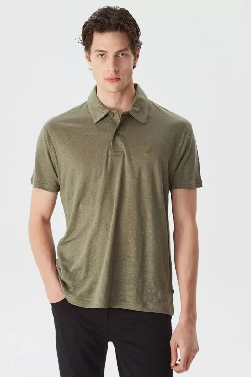 Nautica POLO Erkek Yeşil T-shirt K35438T.3BP