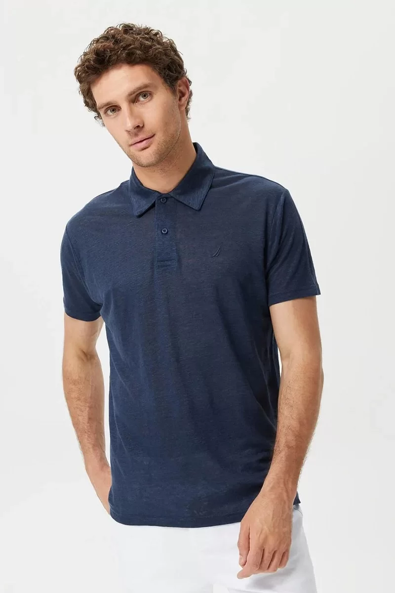 Nautica POLO Erkek Lacivert T-shirt K35438T.4NV