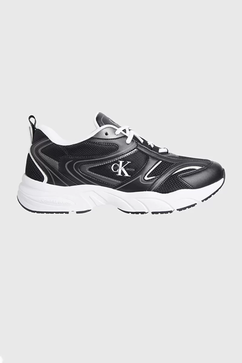 CK Jeans RETRO TENNIS MESH ML Erkek SİYAH Sneaker YM0YM01260-0GM