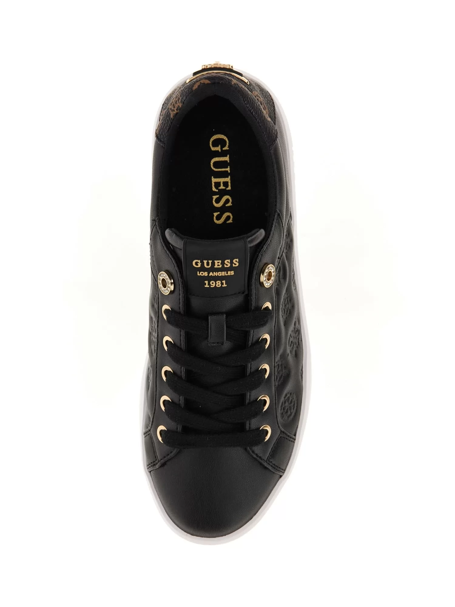 Guess RONII Kadın Siyah Sneaker FLJRONFAL12-BLKBR