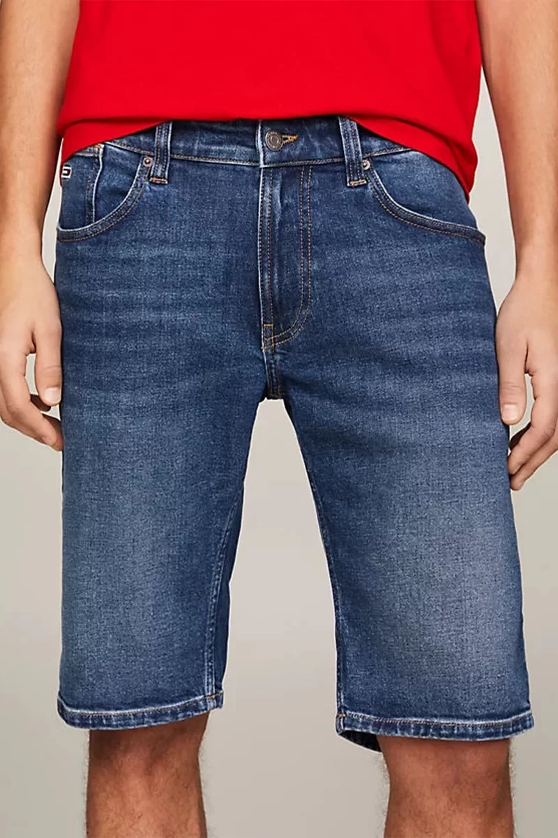 Tommy Hilfiger RONNIE SHORT BH0154 Erkek Denim Şort DM0DM187911BK