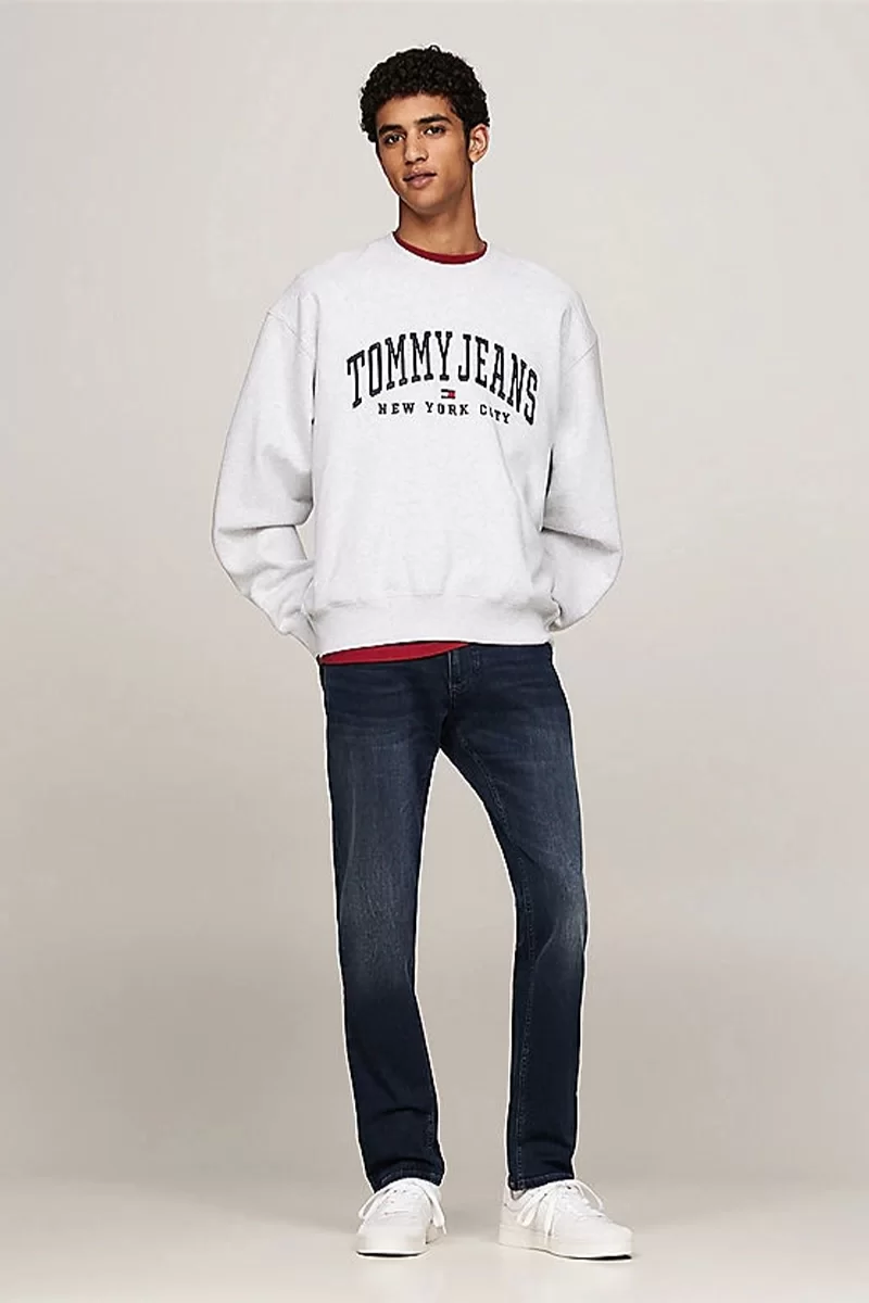 Tommy Jeans SCANTON SLIM DH1267 Erkek DENIM Jeans DM0DM203861BK