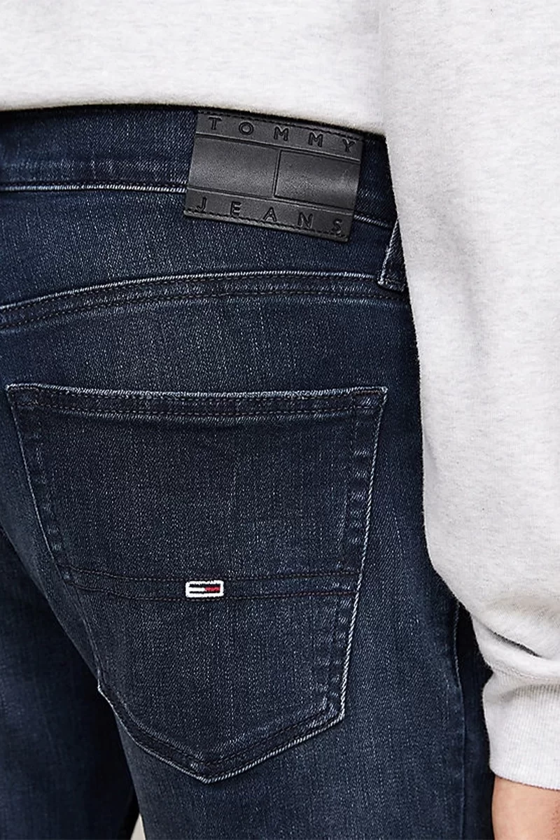 Tommy Jeans SCANTON SLIM DH1267 Erkek DENIM Jeans DM0DM203861BK