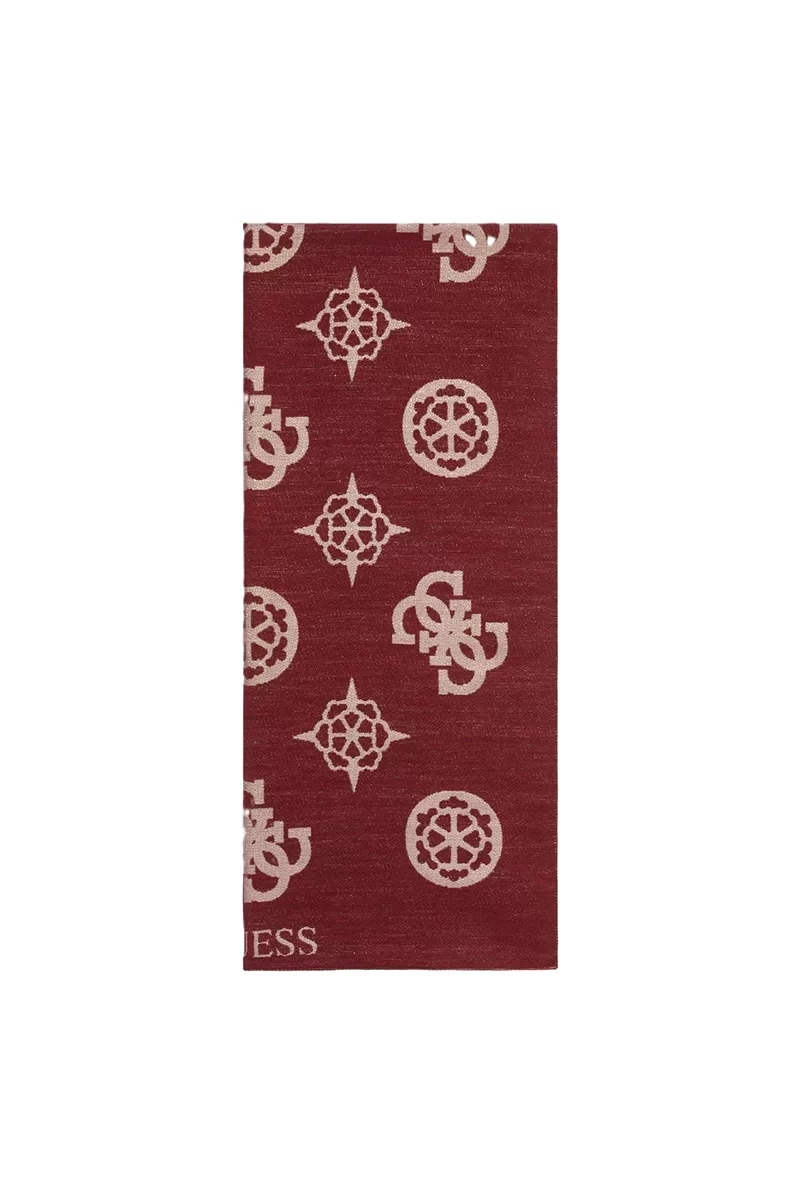 Guess SCARF JACQUARD 80X18 Kadın Bordo Şal AW5190POL03-FUC