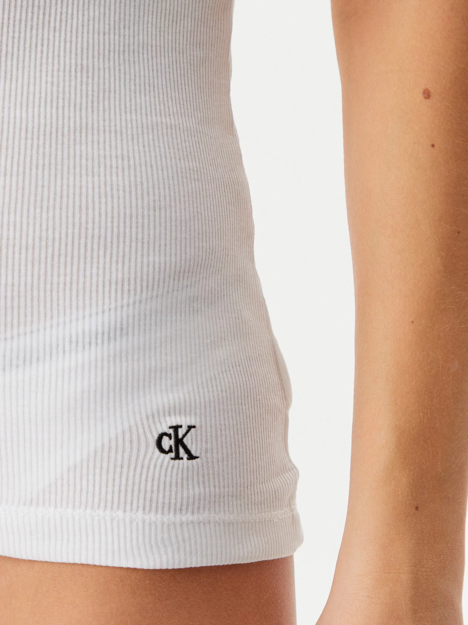 Calvin Klein SCOOP NECK COTTON TANK 3PK Kadın  Atlet LV00QS7493-9H0