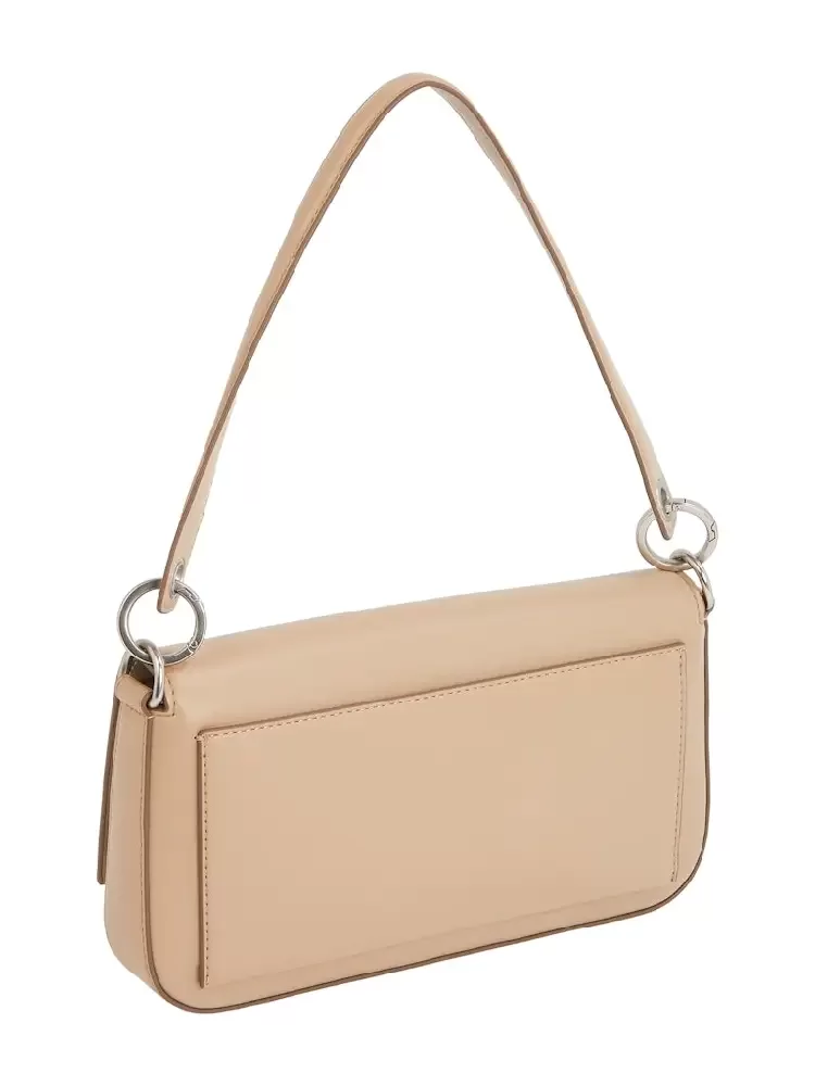 SCULPTED FLAP SHOULDER POUCH