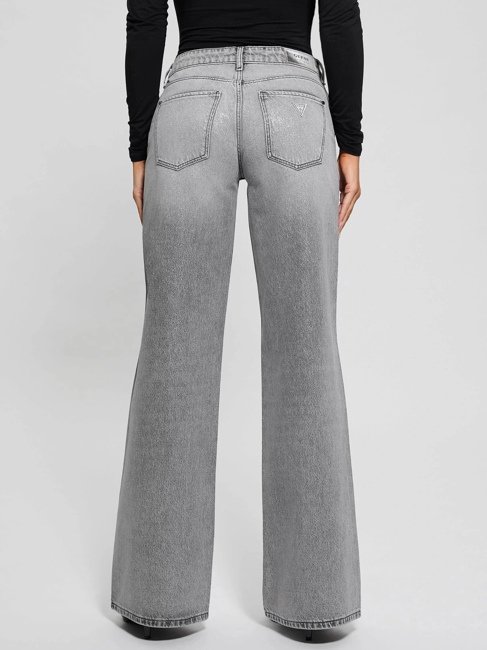 Guess SEXY PALAZZO Kadın Gri Jeans W5RA96D5M31-S1LN