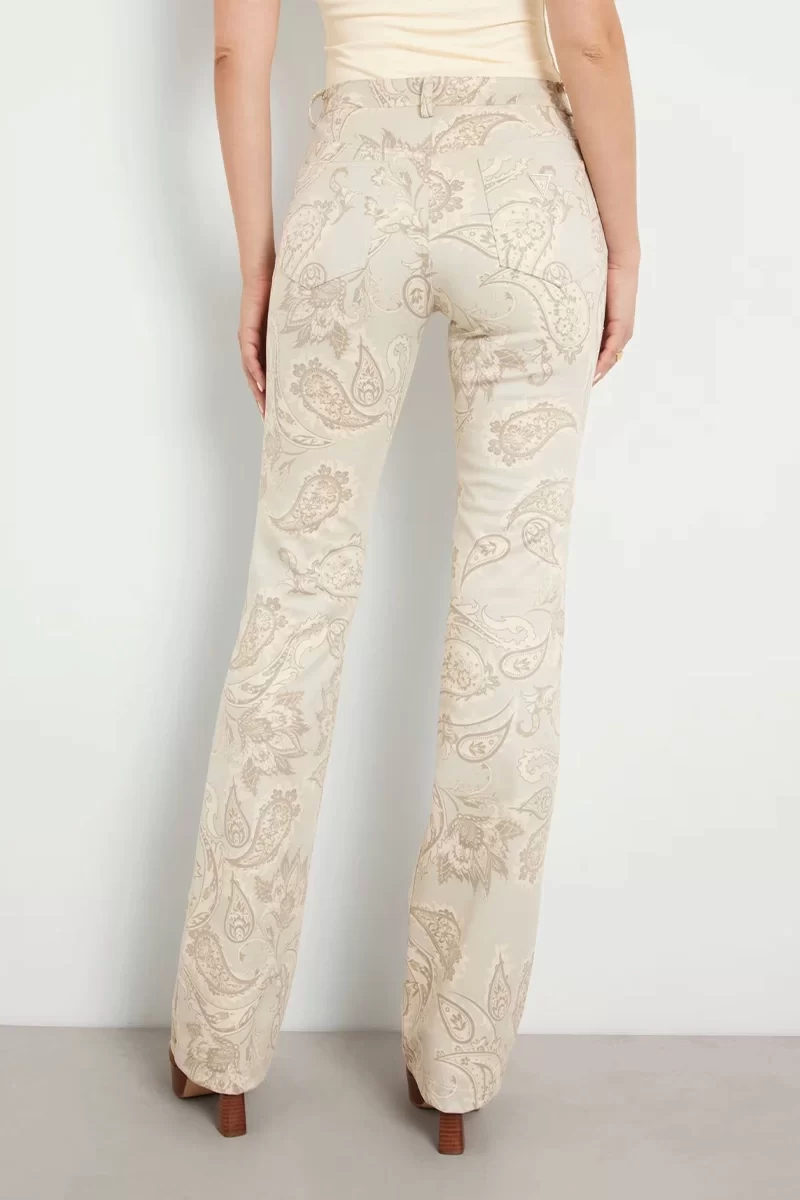 Guess Sexy  Suede Boot Kadın Bej Pantolon W4YA58WGC70-P1HR