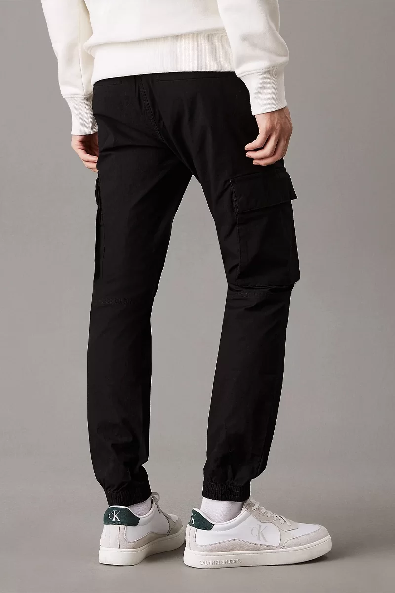 CK Jeans SKINNY CARGO Erkek SİYAH Pantolon J30J326438-BEH