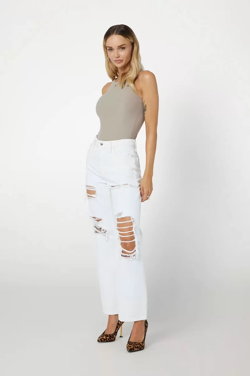 Guess SL CN BODY Kadın Gri Bluz W4YP46KCDE0-G1E5