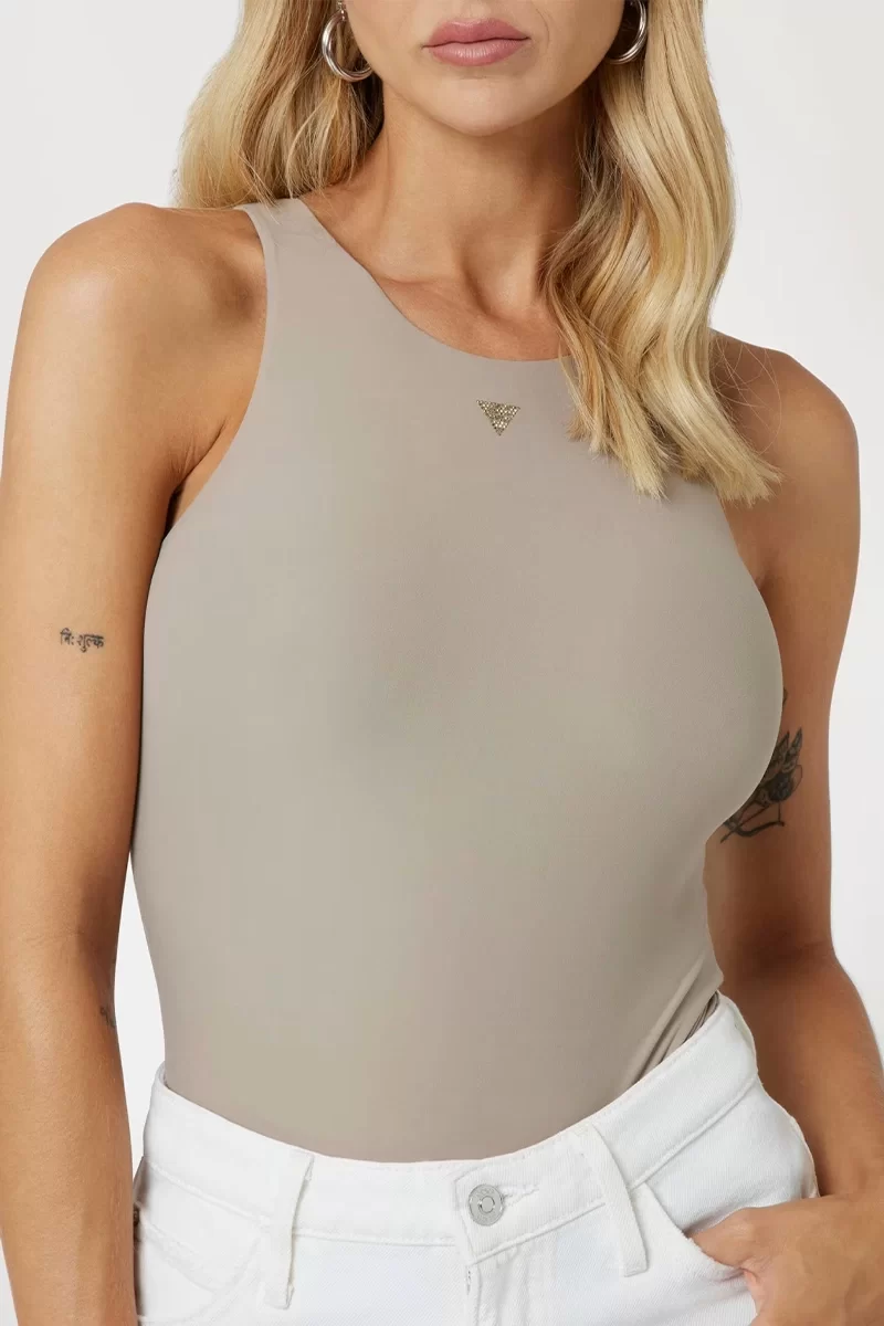 Guess SL CN BODY Kadın Gri Bluz W4YP46KCDE0-G1E5
