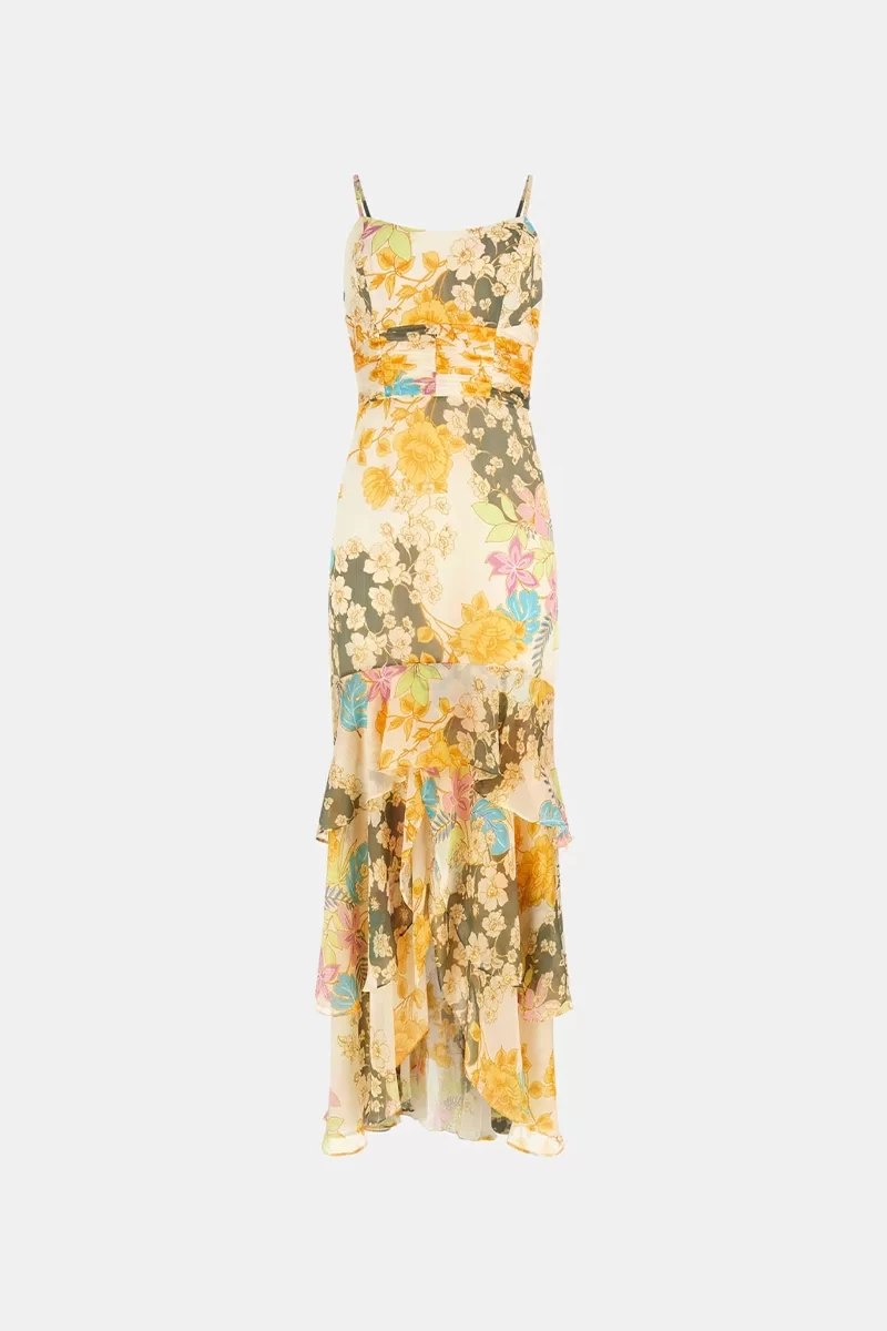 Guess SL VICKY DRESS Kadın Krem Elbise W4YK79WCWF2-P23L