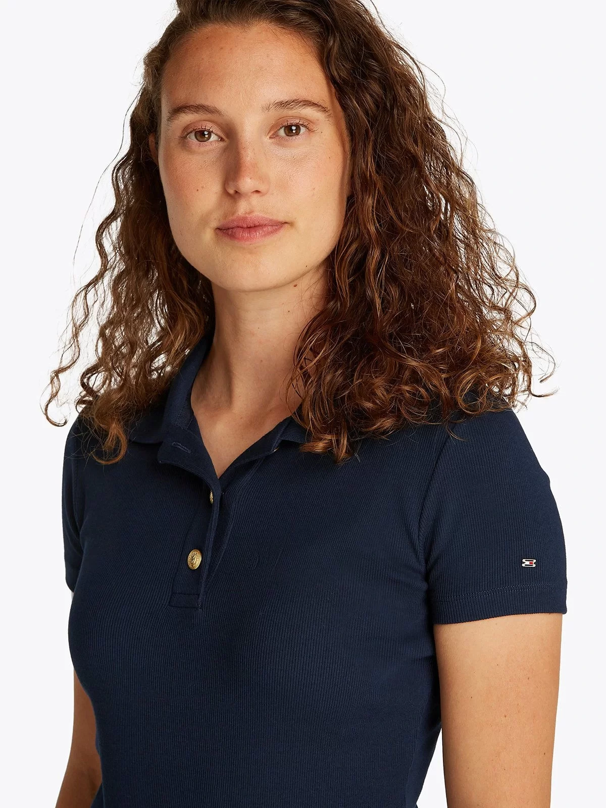 Tommy Hilfiger Kadın  Lacivert Polo T-Shirt
