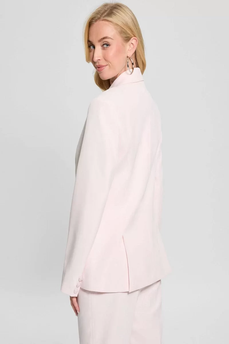 Guess SOLENE FLUID BLAZER Kadın Pembe Blazer Ceket W5RN46WFWX2-A60W