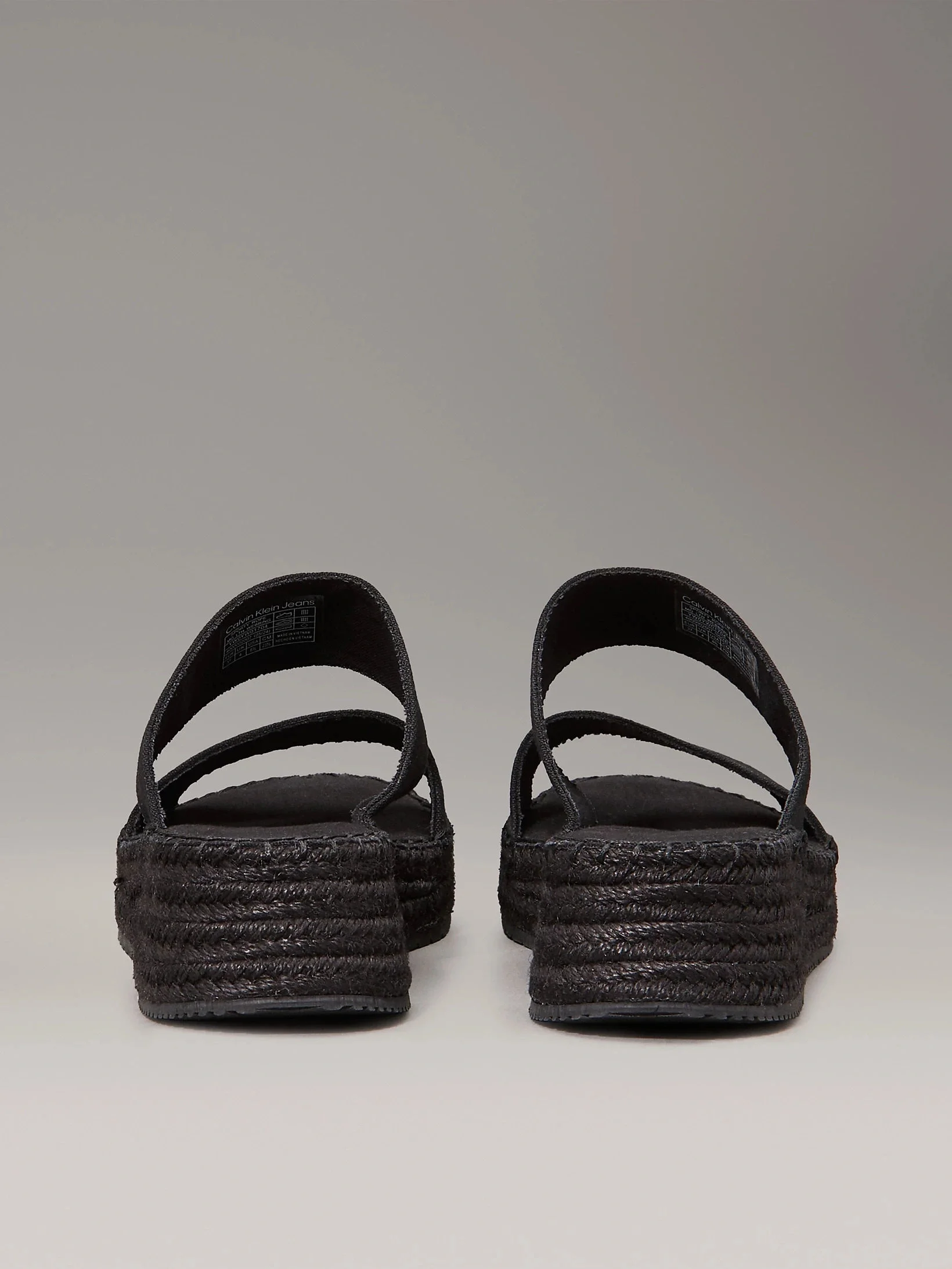 Calvin Klein SPORTY ROPE MG LTH WEBBING Kadın  Terlik YW0YW01704-0GJ