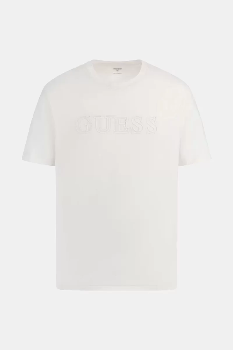 Guess Ss Alphy T-Shırt Erkek Krem T-Shirt Z2YI11J1314-SCFY