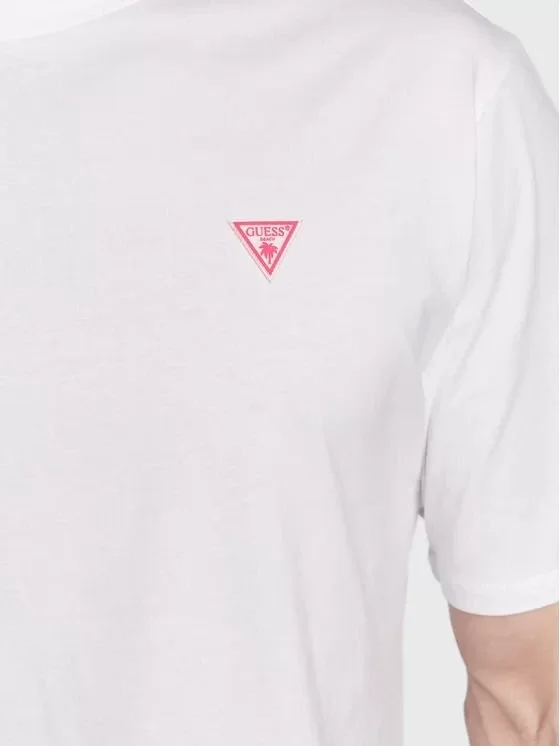 Guess Ss Cn Basıc Tee Erkek Beyaz T-Shirt F3GI00K8HM0-G011