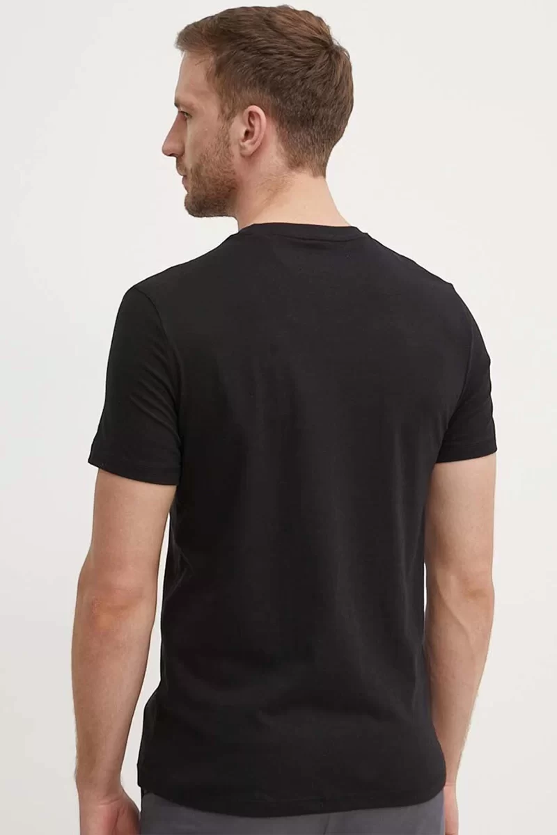 Guess Ss Cn Guess Logo Tee Erkek Siyah T-Shirt M4YI15I3Z14-JBLK