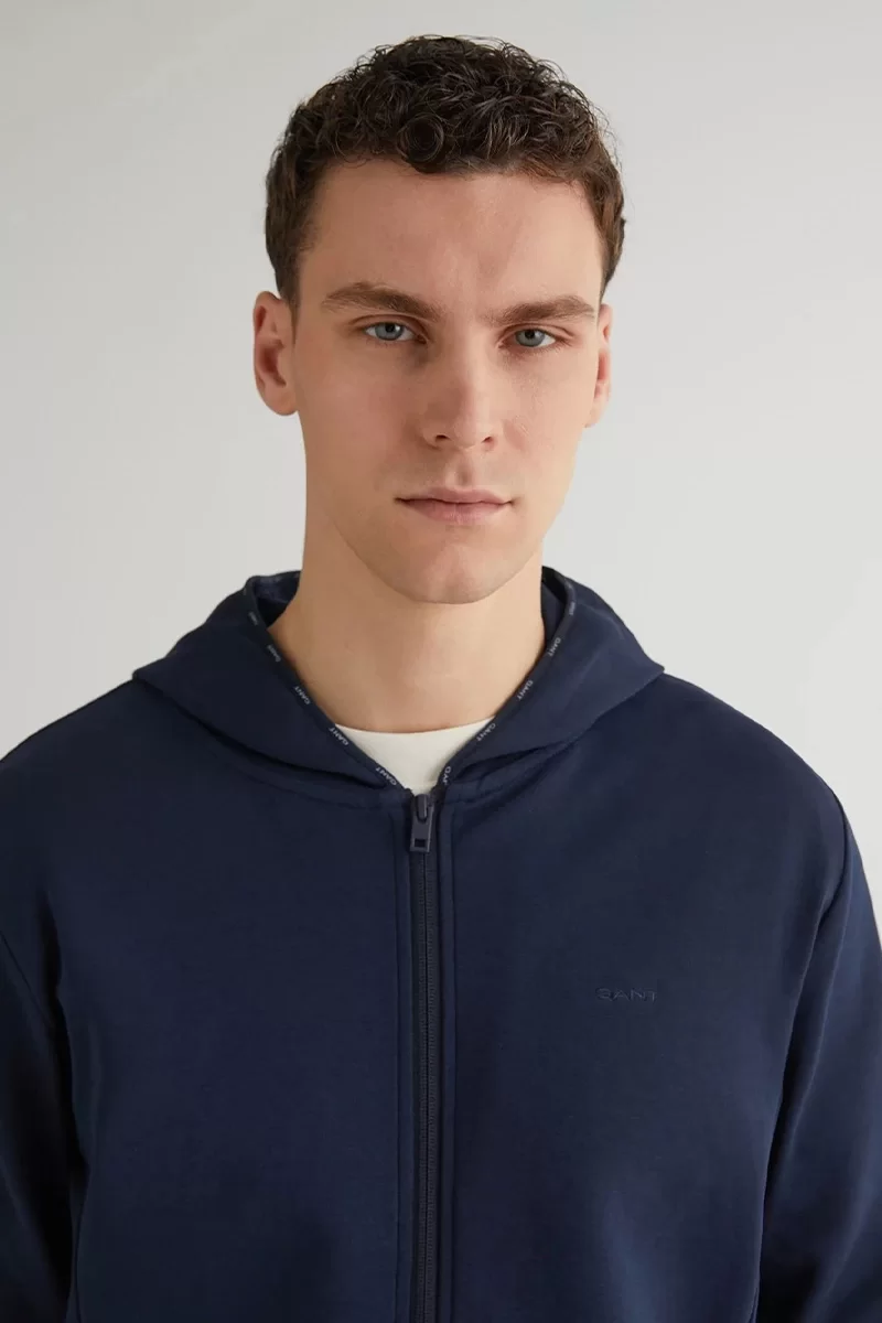 Gant SSHIRT Erkek Lacivert Eşofman Üstü 2524133T.433
