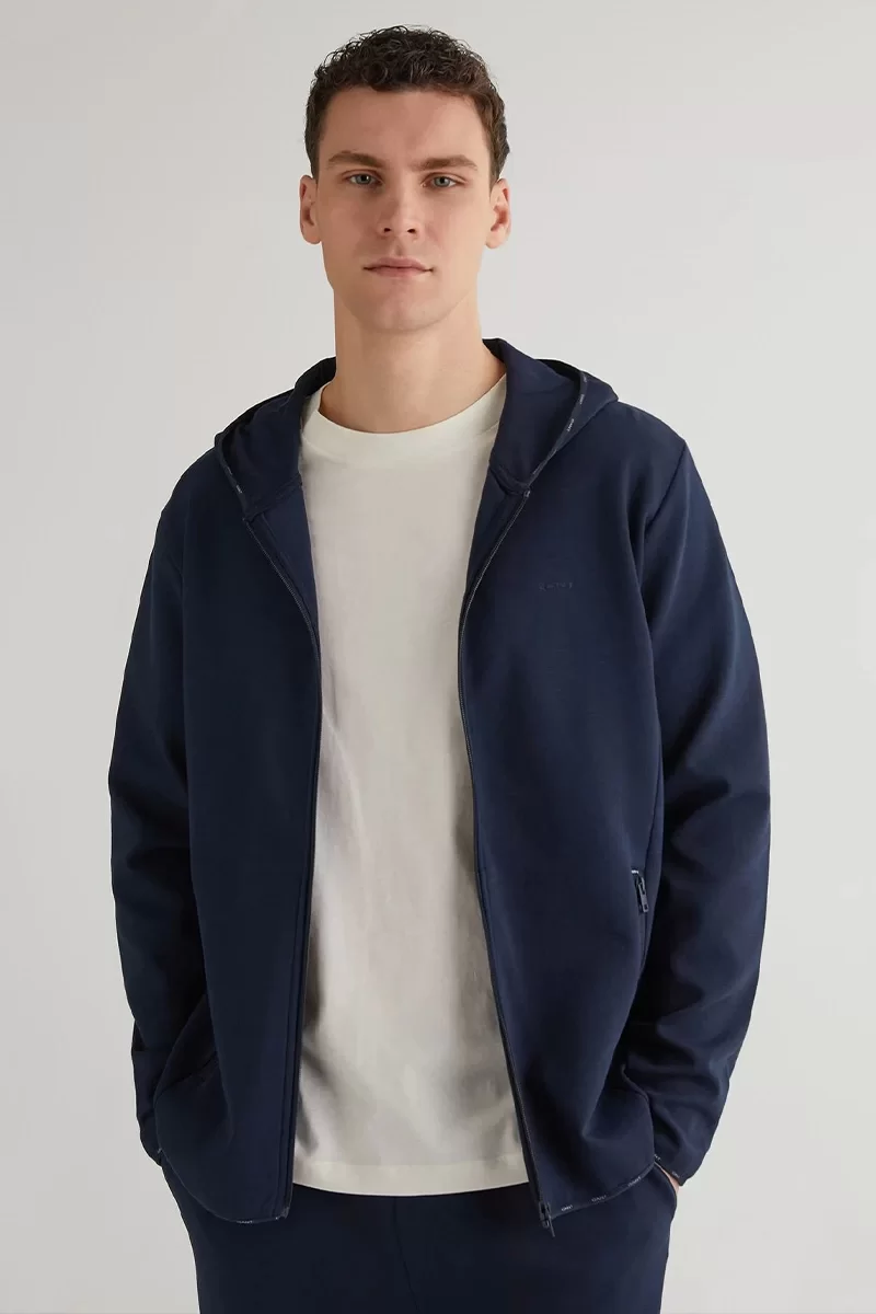Gant SSHIRT Erkek Lacivert Eşofman Üstü 2524133T.433