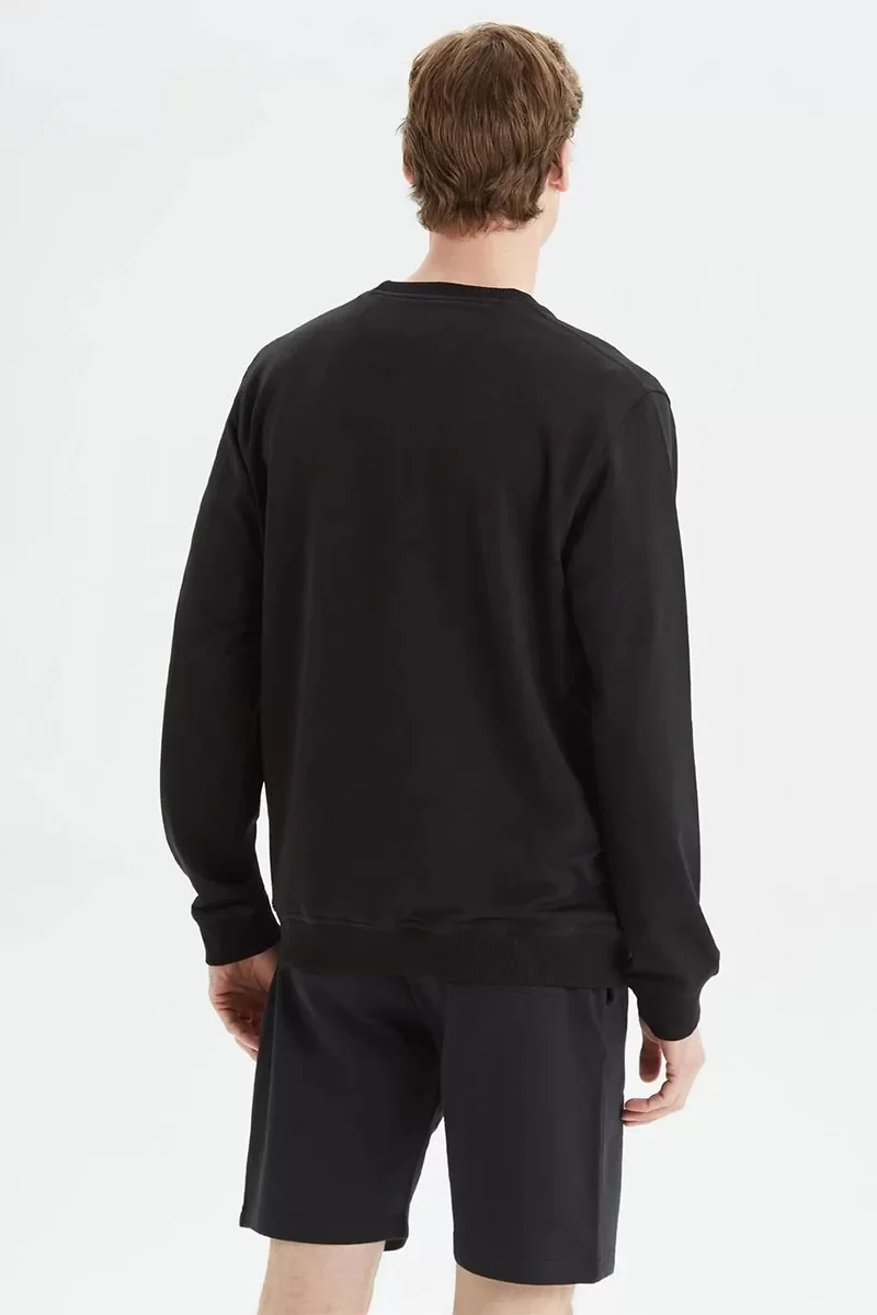 Nautica SSHIRT Erkek Siyah Sweatshirt K35610T.0TB