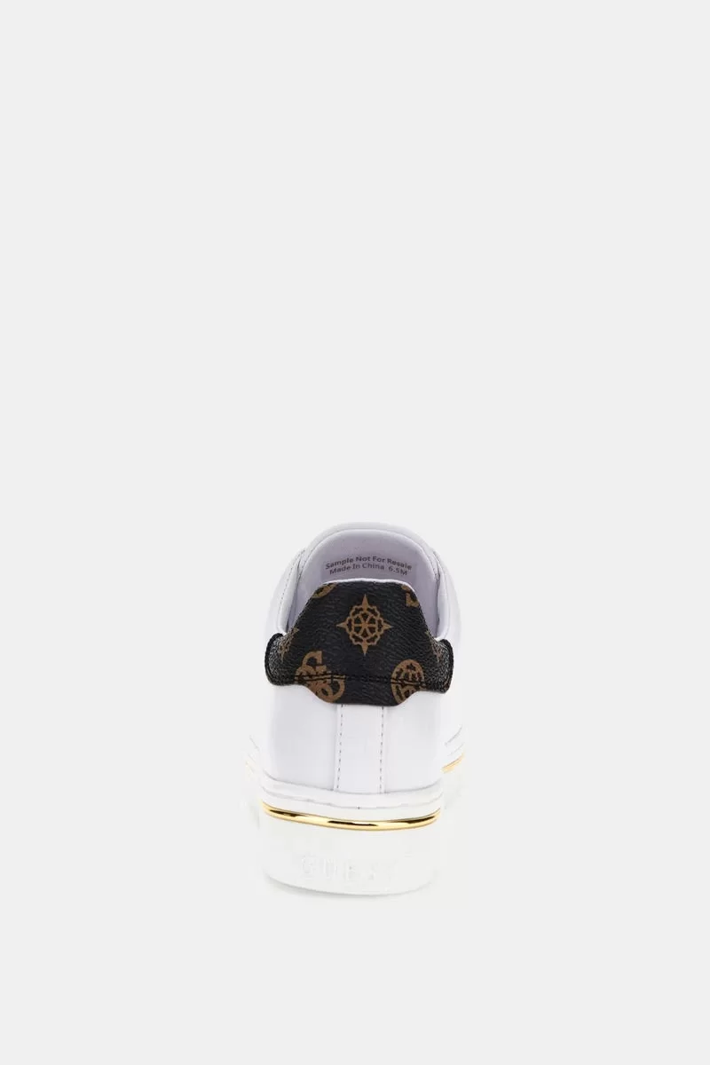 Guess Stasey Kadın Beyaz Sneaker FLPSTAELE12-WHITE