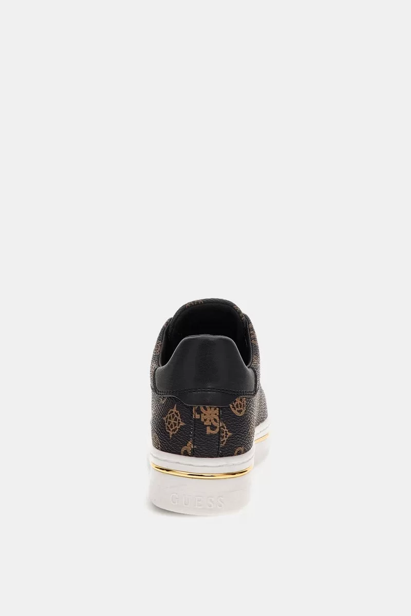Guess Stasey Kadın Kahverengi Sneaker FLPSTAFAL12-BROCR