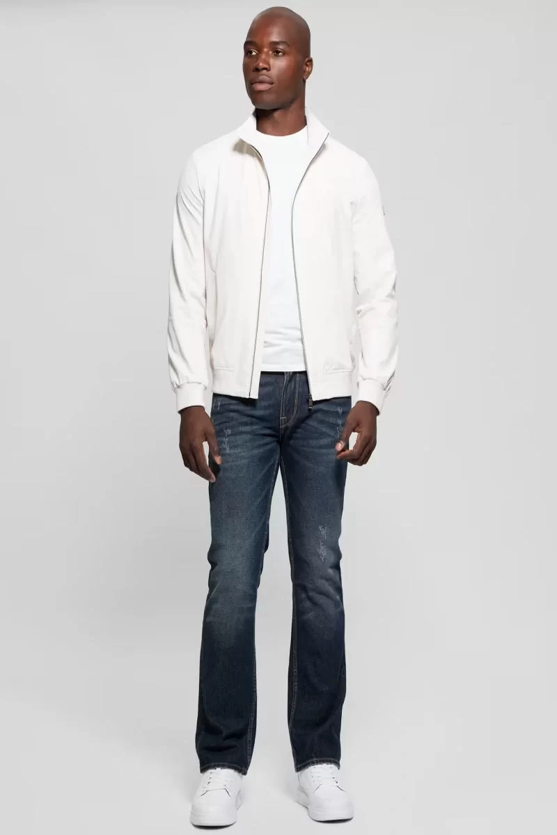 Guess STRETCH PACKABLE BOMBER Erkek Bej Ceket M5RL18WGUP2-G9L9
