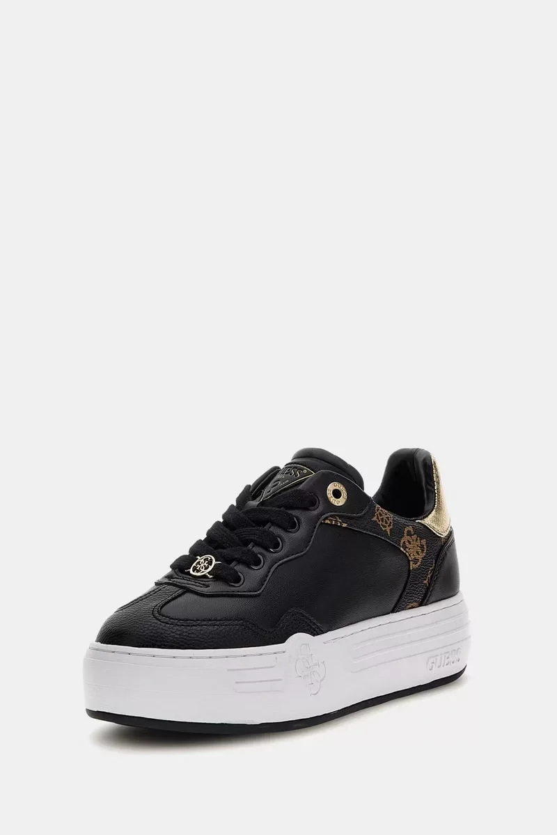 Guess SWOLE Kadın Siyah Sneaker FLPSWOFAL12-BLACK