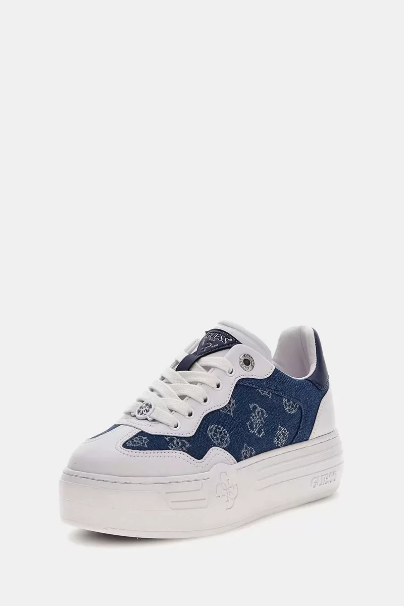 Guess SWOLE2 Kadın Mavi Sneaker FLPSW2DEN12-BLUE