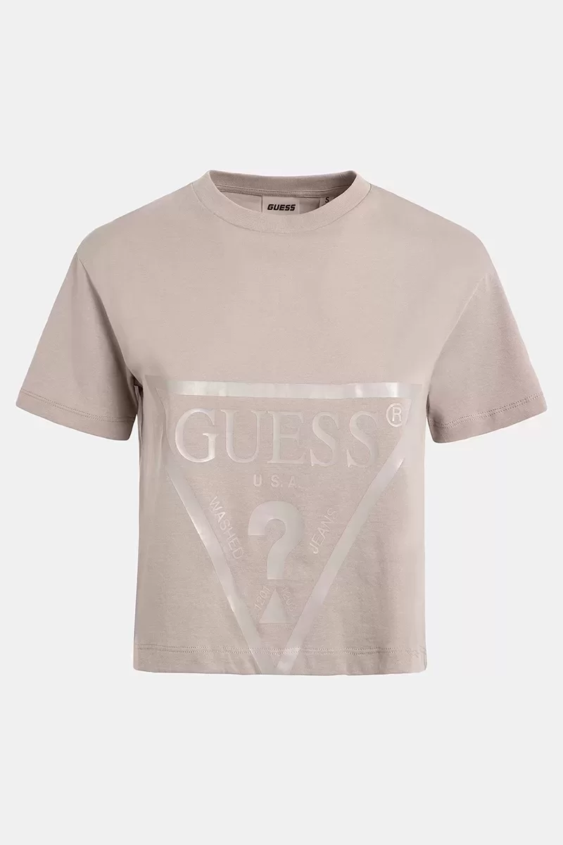Guess T-SHIRTS Kadın Kahverengi T-shirt V2YI06K8HM0-G4Q9