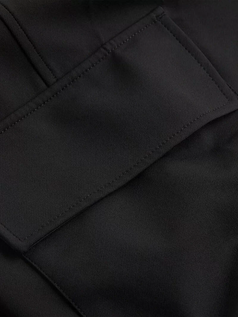 Calvin KleinJeans Erkek  Kargo Siyah Eşofman Altı