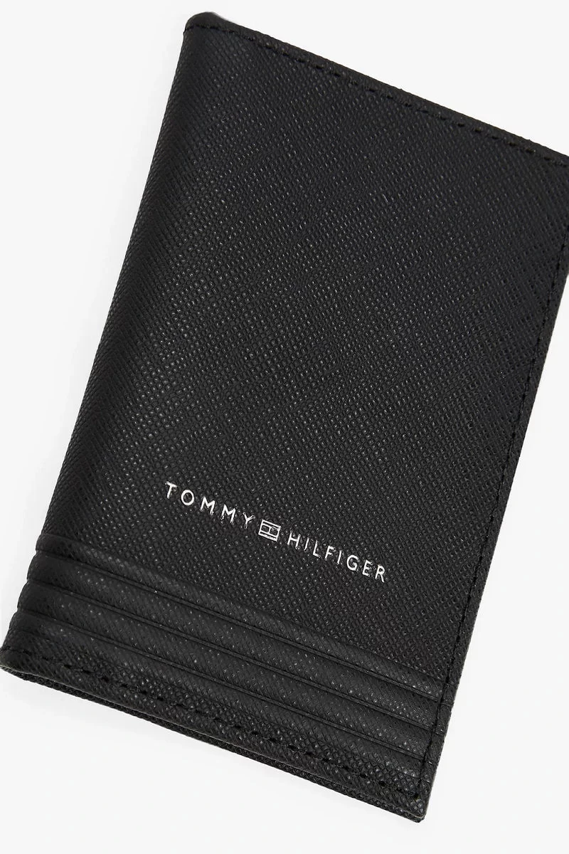 Tommy Hilfiger TH BUSINESS BIFOLD Erkek siyah Cüzdan AM0AM13262BDS