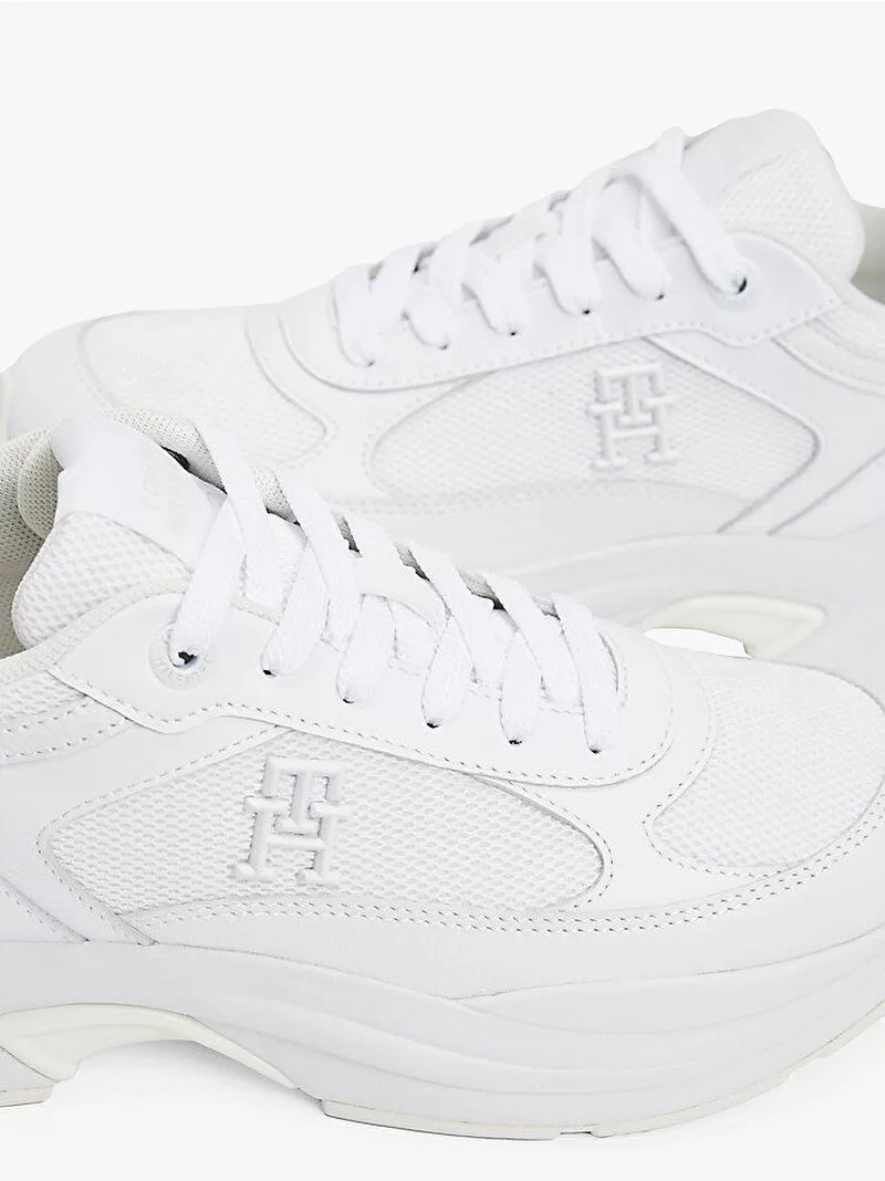 Tommy Hilfiger TH CHUNKY RUNNER Kadın  Sneaker FW0FW08474YBS