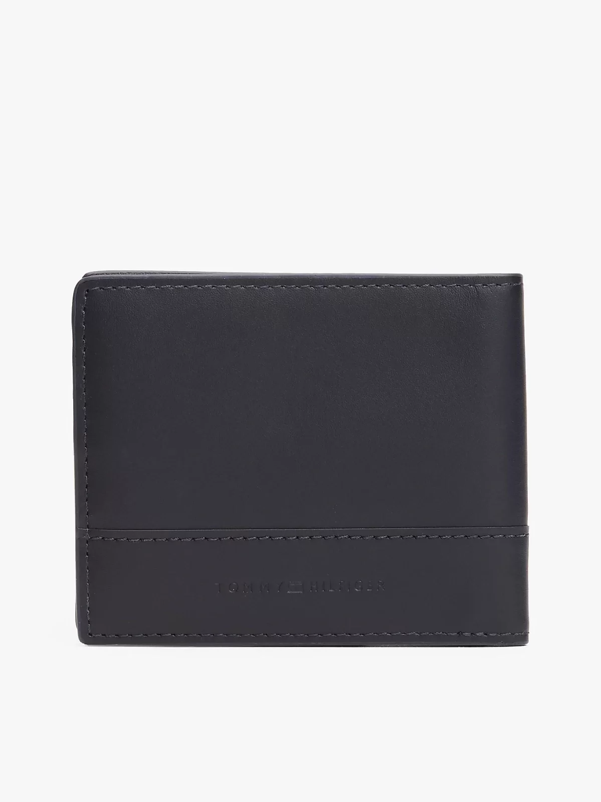 Tommy Hilfiger Erkek  Lacivert  Deri Bifold Cüzdan